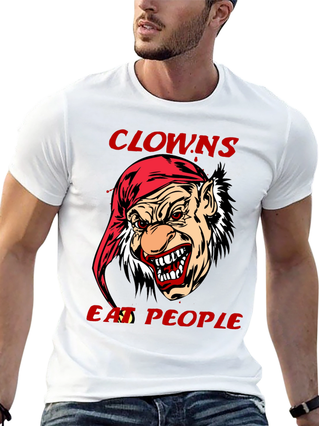 Clowns Eat People Graphic Tee