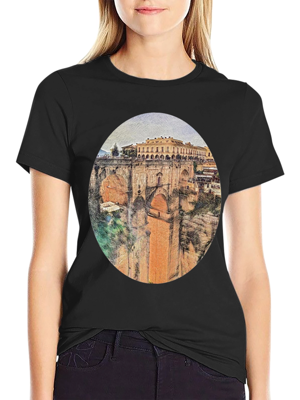 Ronda Spain T-Shirt Travel Tee