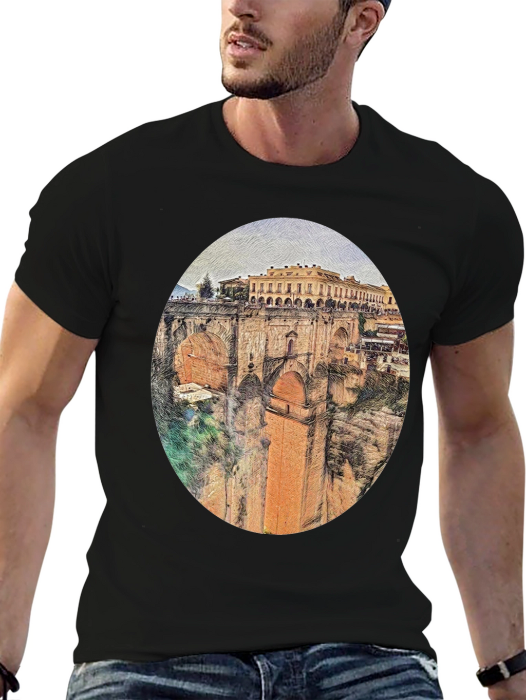 Ronda Spain T-Shirt Travel Tee