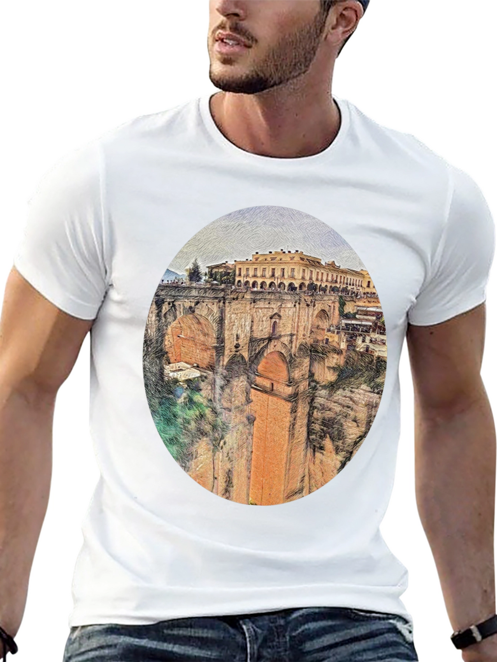 Ronda Spain T-Shirt Travel Tee