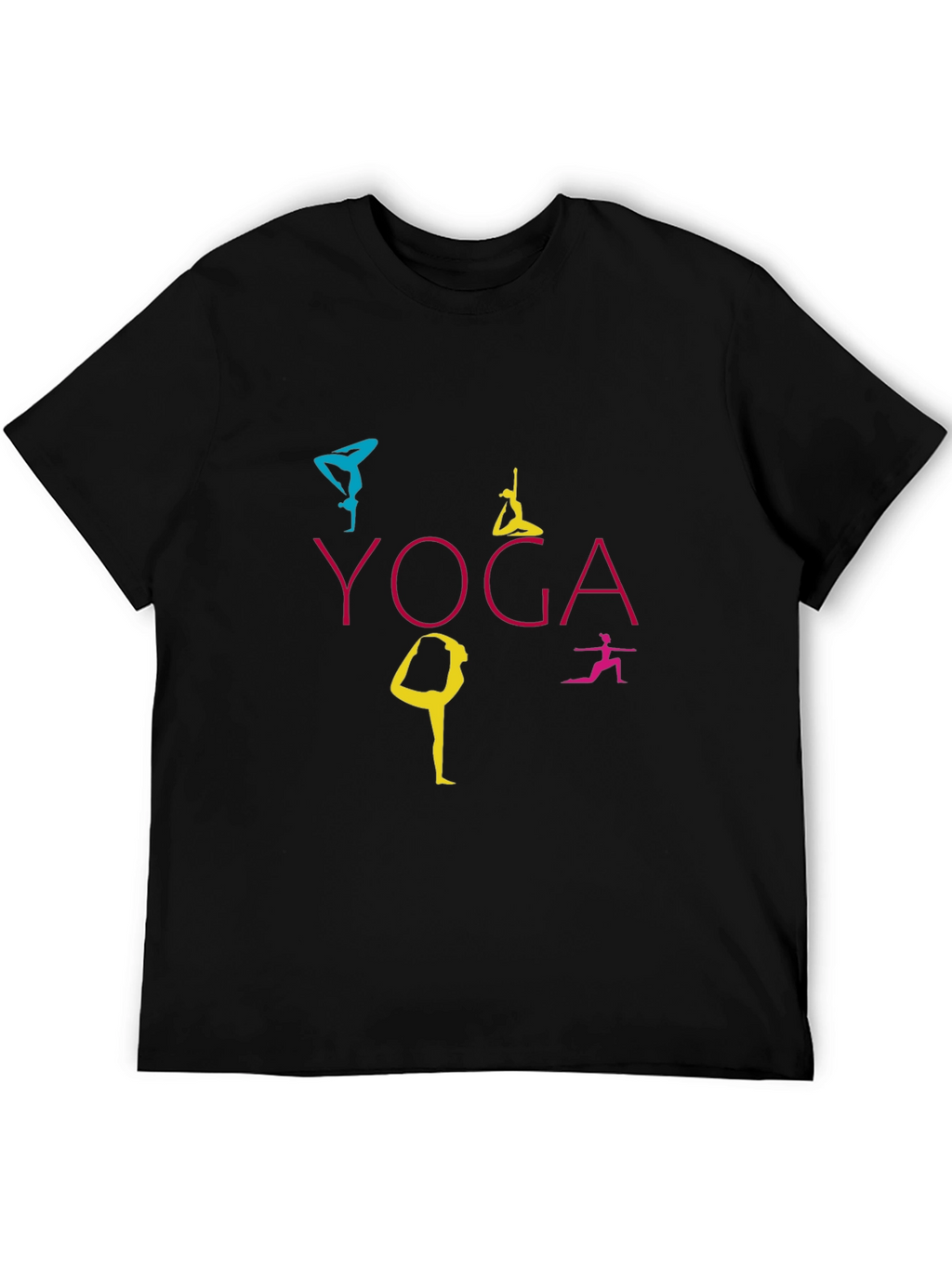 Yoga Graphic Print T-Shirt