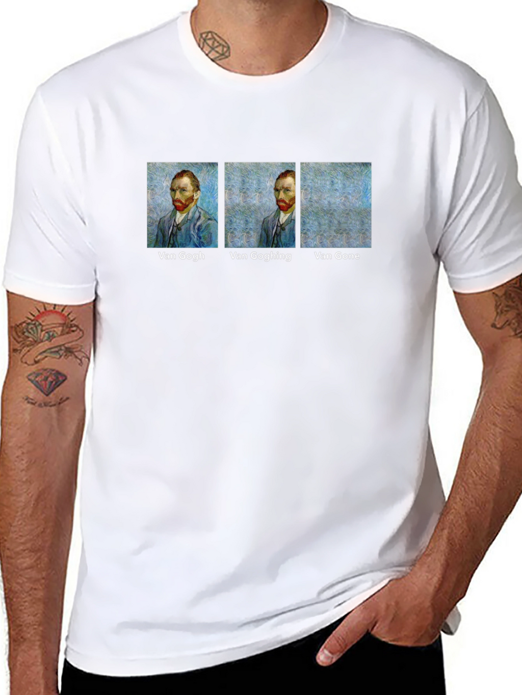 Van Gogh Humor T-Shirt - Art Lover Tee