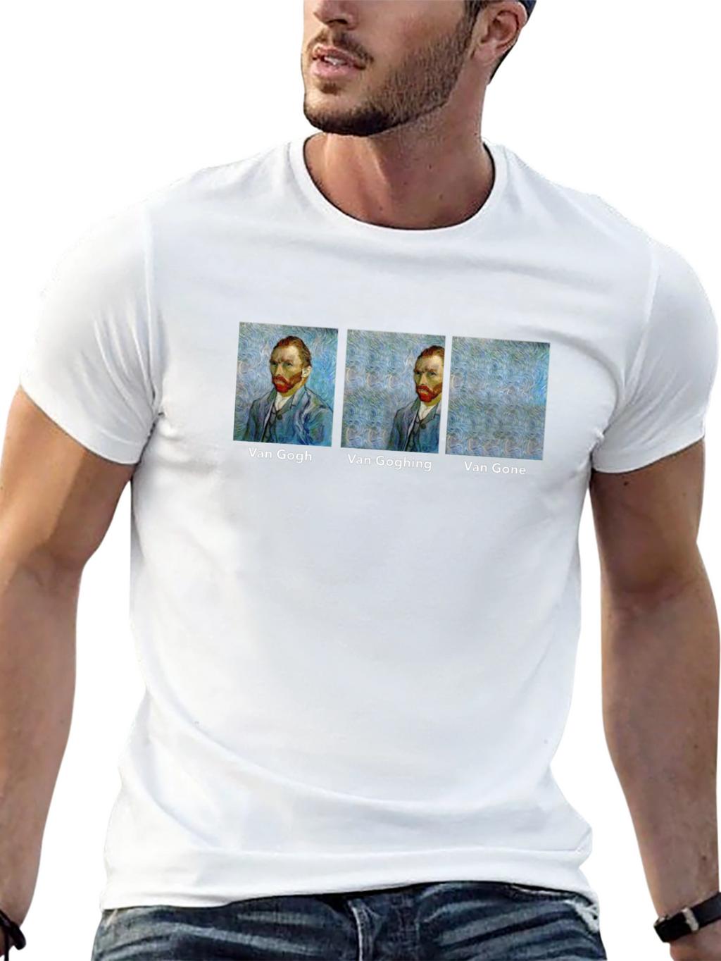 Van Gogh Humor T-Shirt - Art Lover Tee