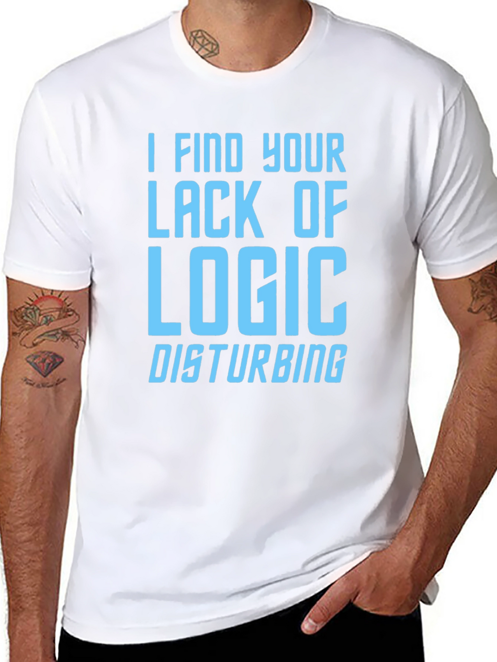 I Find Your Lack of Logic Disturbing Graphic T-Shirt