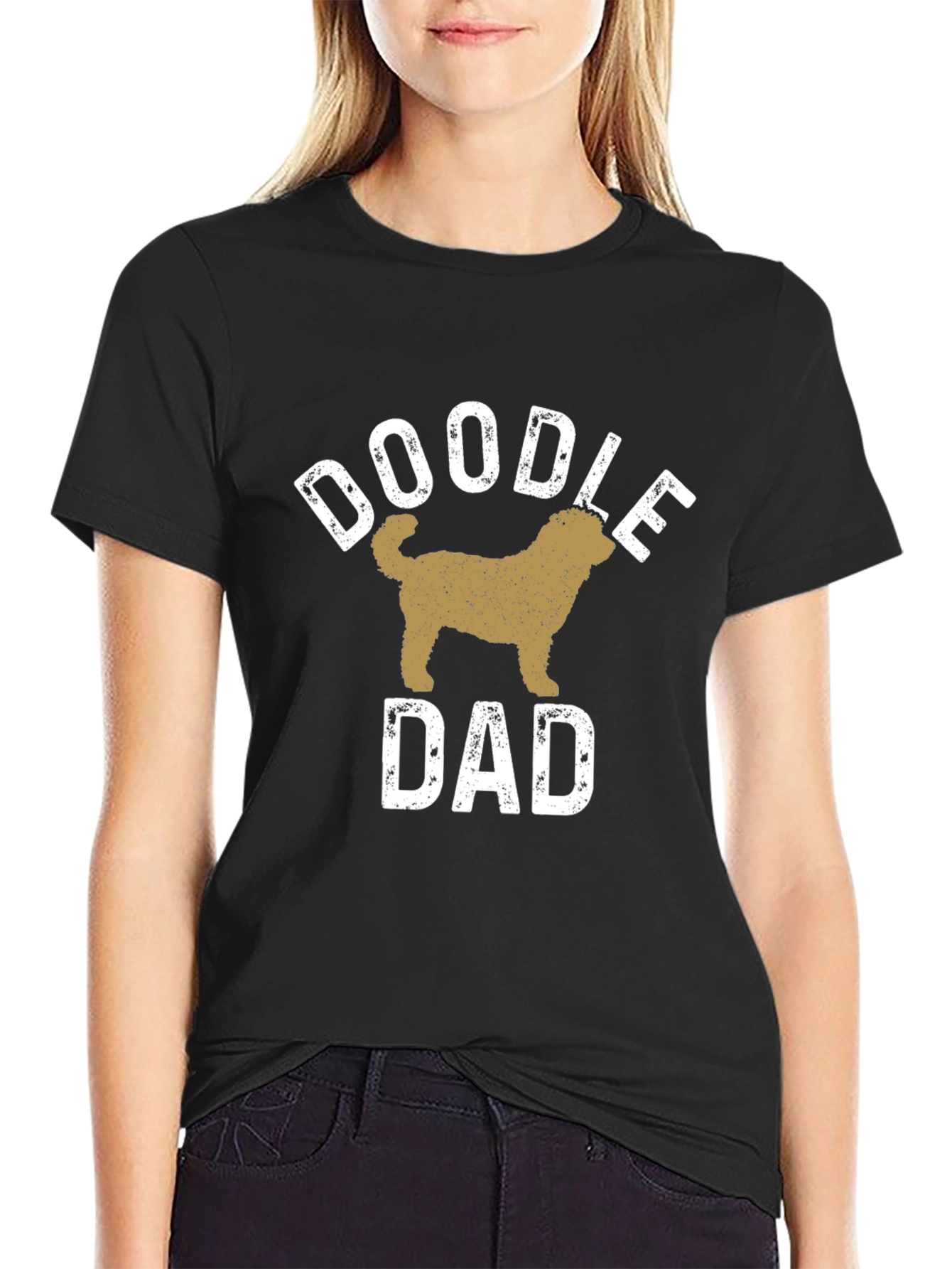 Doodle Dad Graphic T-Shirt - Perfect Gift for Dog Lovers