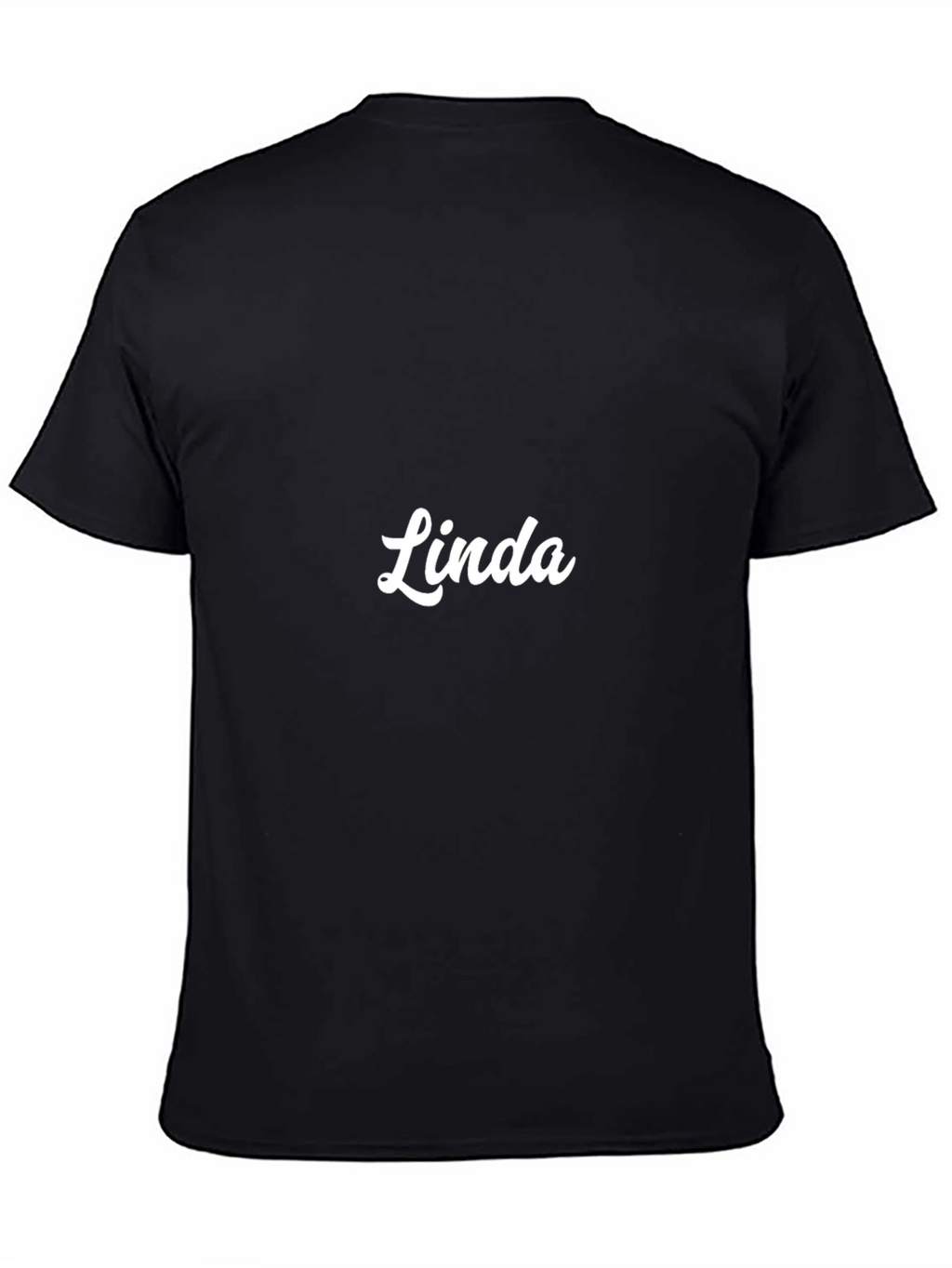 Linda Graphic Tee - Black Casual T-Shirt