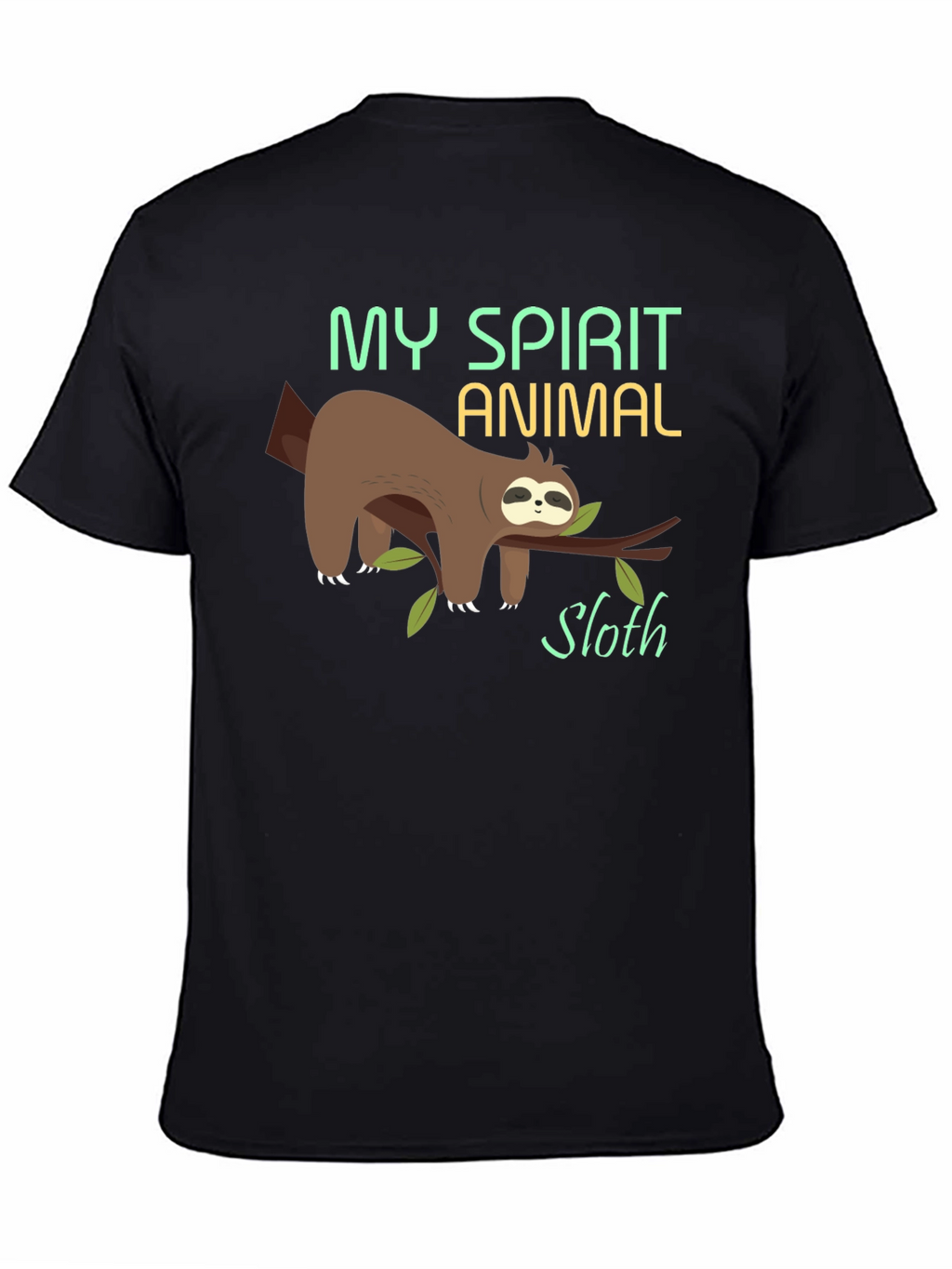 My Spirit Animal Sloth T-Shirt - Funny Lazy Tee