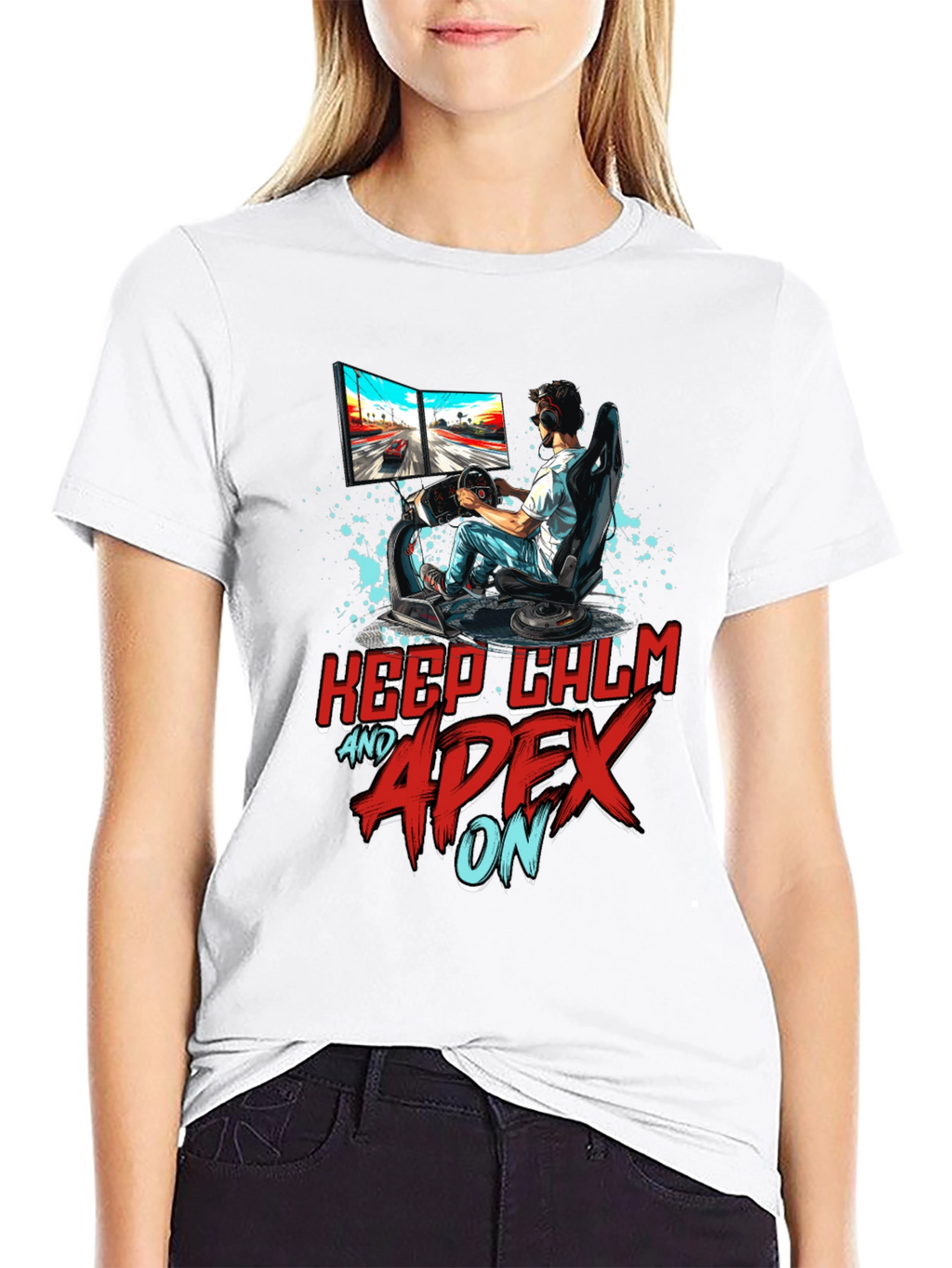 Keep Calm and Apex On Gamer T-Shirt