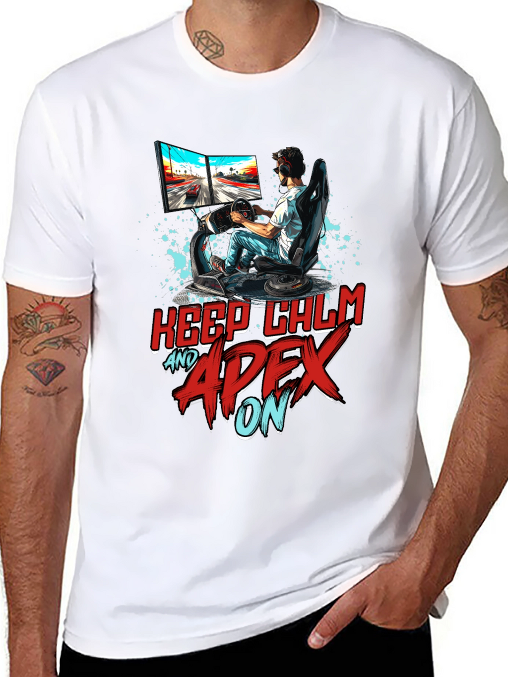 Keep Calm and Apex On Gamer T-Shirt