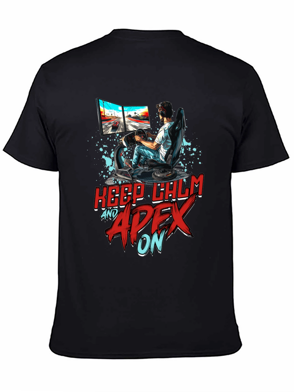 Keep Calm and Apex On Gamer T-Shirt