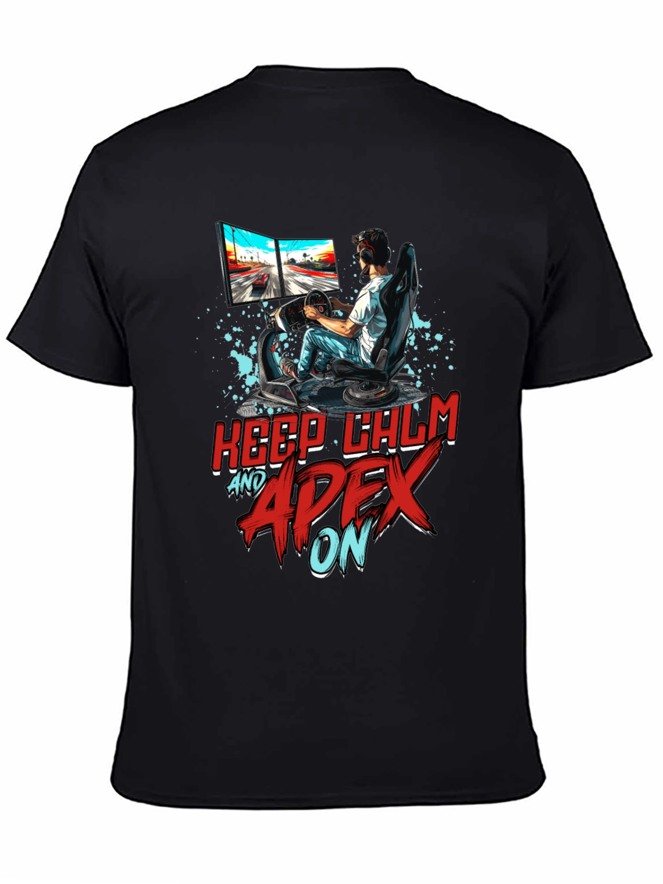 Keep Calm and Apex On Gamer T-Shirt