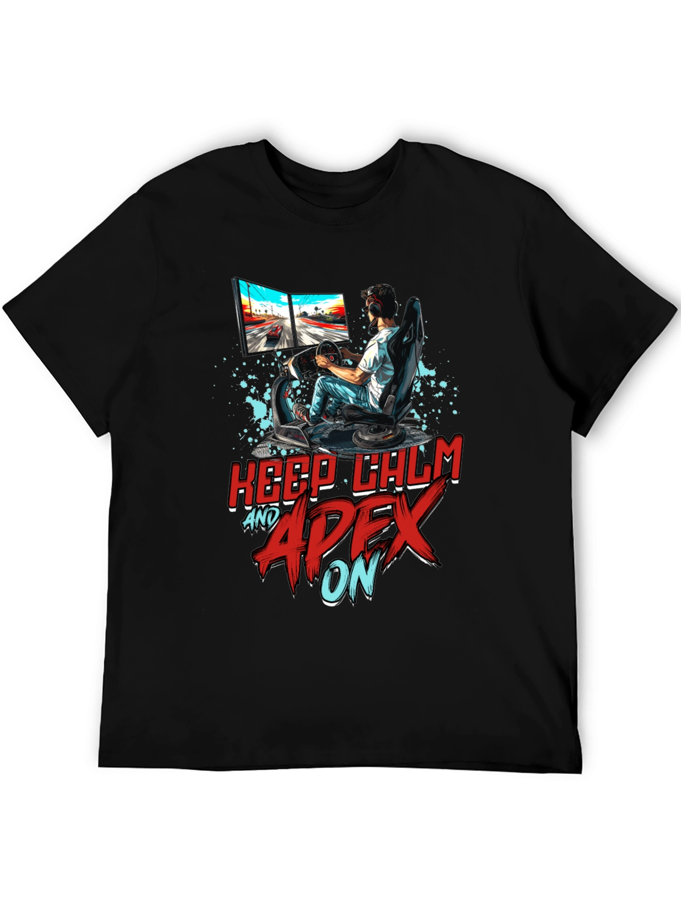 Keep Calm and Apex On Gamer T-Shirt