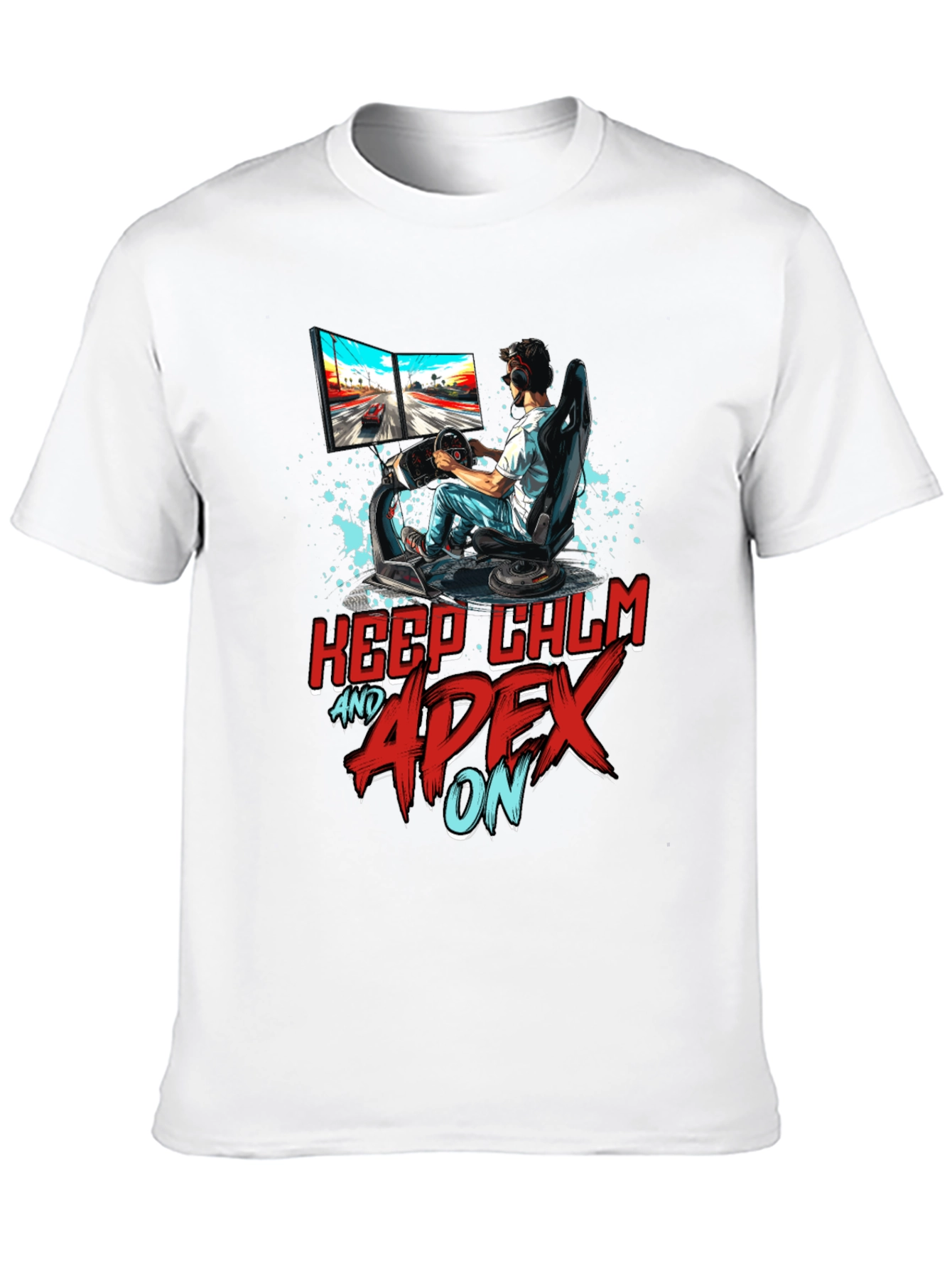 Keep Calm and Apex On Gamer T-Shirt