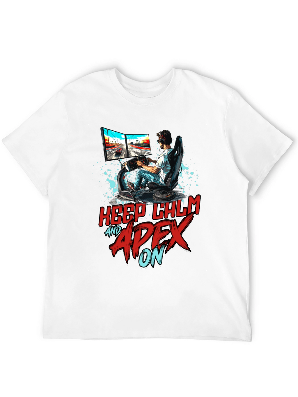 Keep Calm and Apex On Gamer T-Shirt