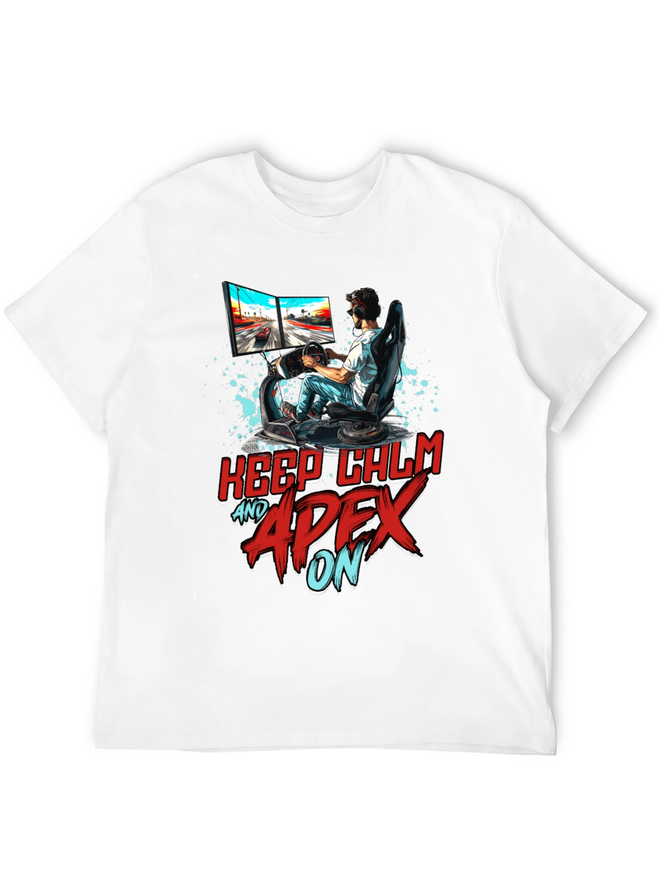 Keep Calm and Apex On Gamer T-Shirt