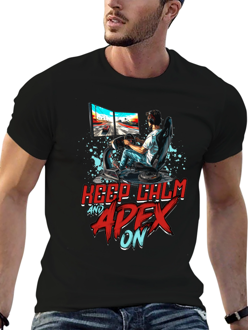 Keep Calm and Apex On Gamer T-Shirt