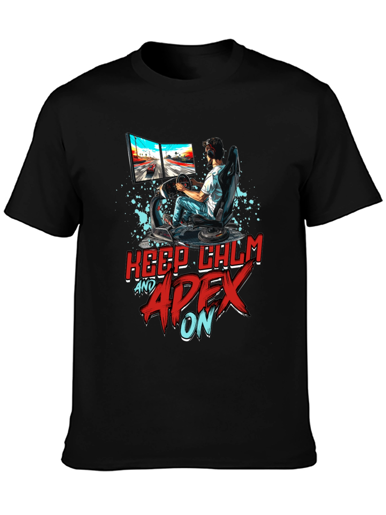 Keep Calm and Apex On Gamer T-Shirt