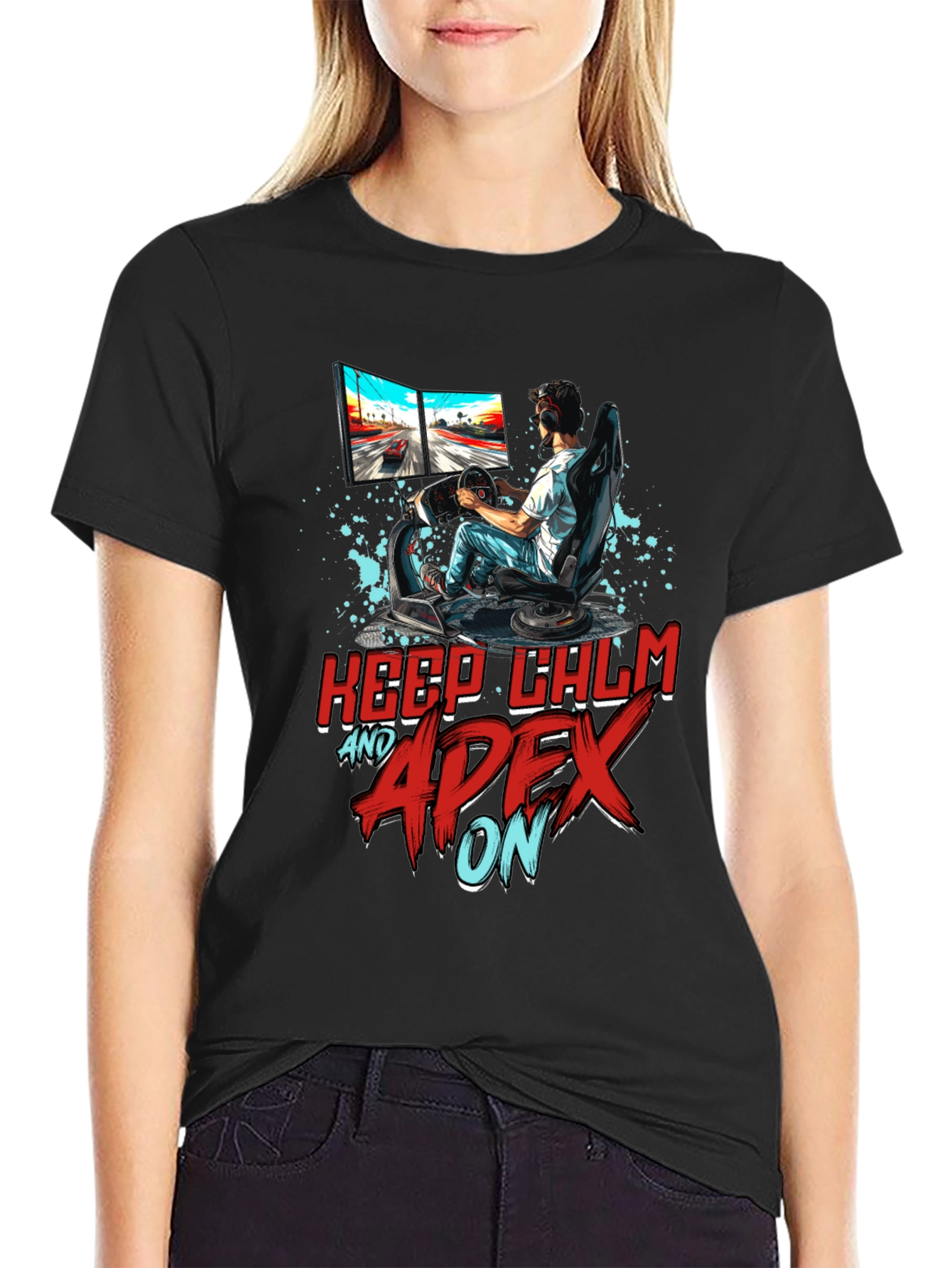 Keep Calm and Apex On Gamer T-Shirt