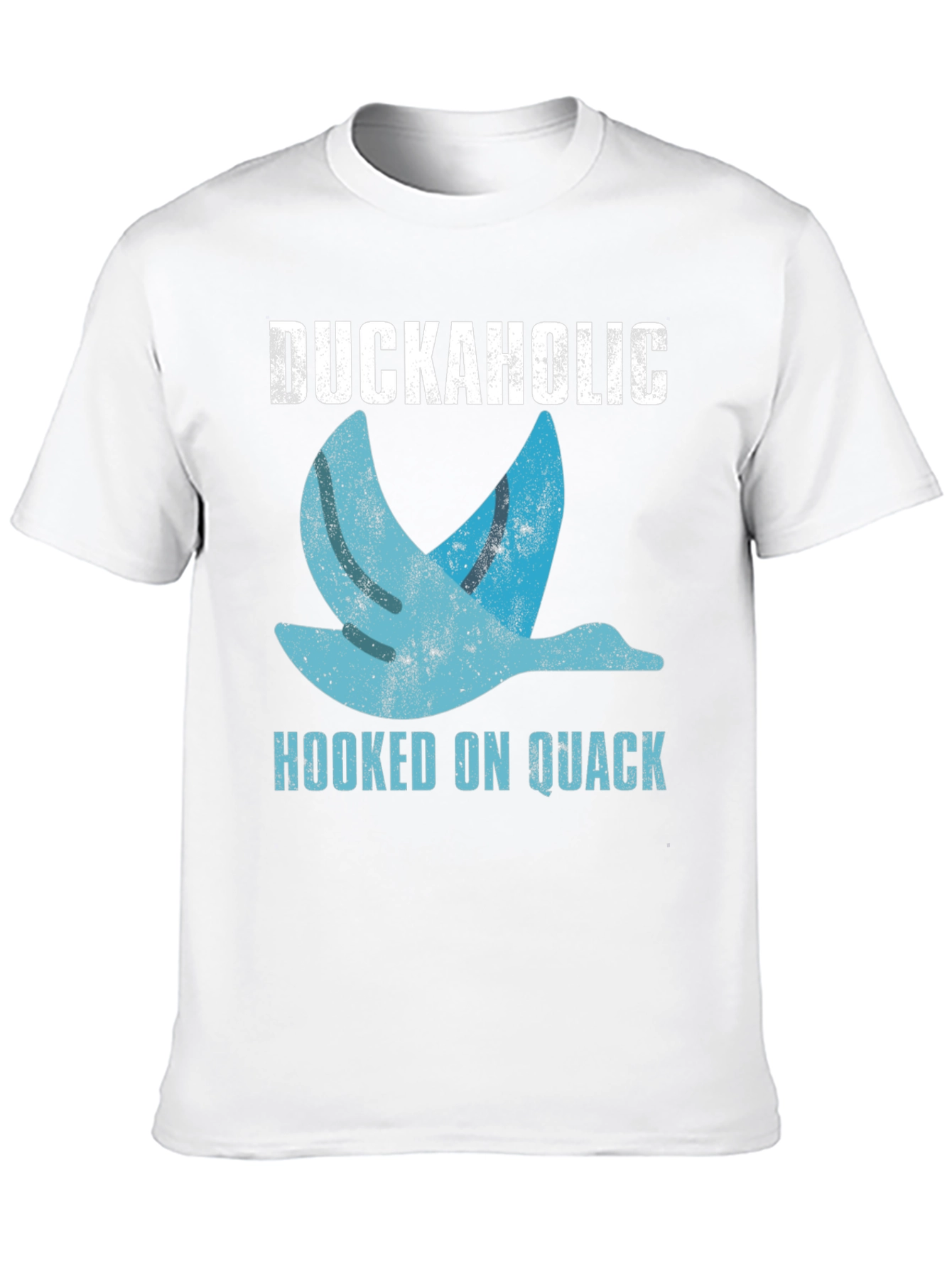 Duckaholic T-Shirt - Hooked on Quack Funny Tee