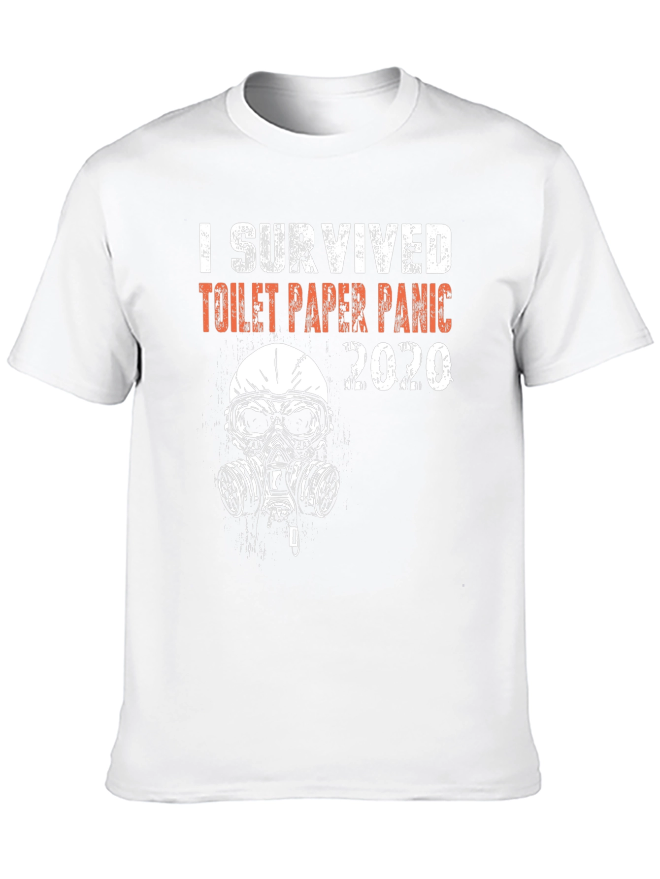 I Survived Toilet Paper Panic 2020 Graphic T-Shirt