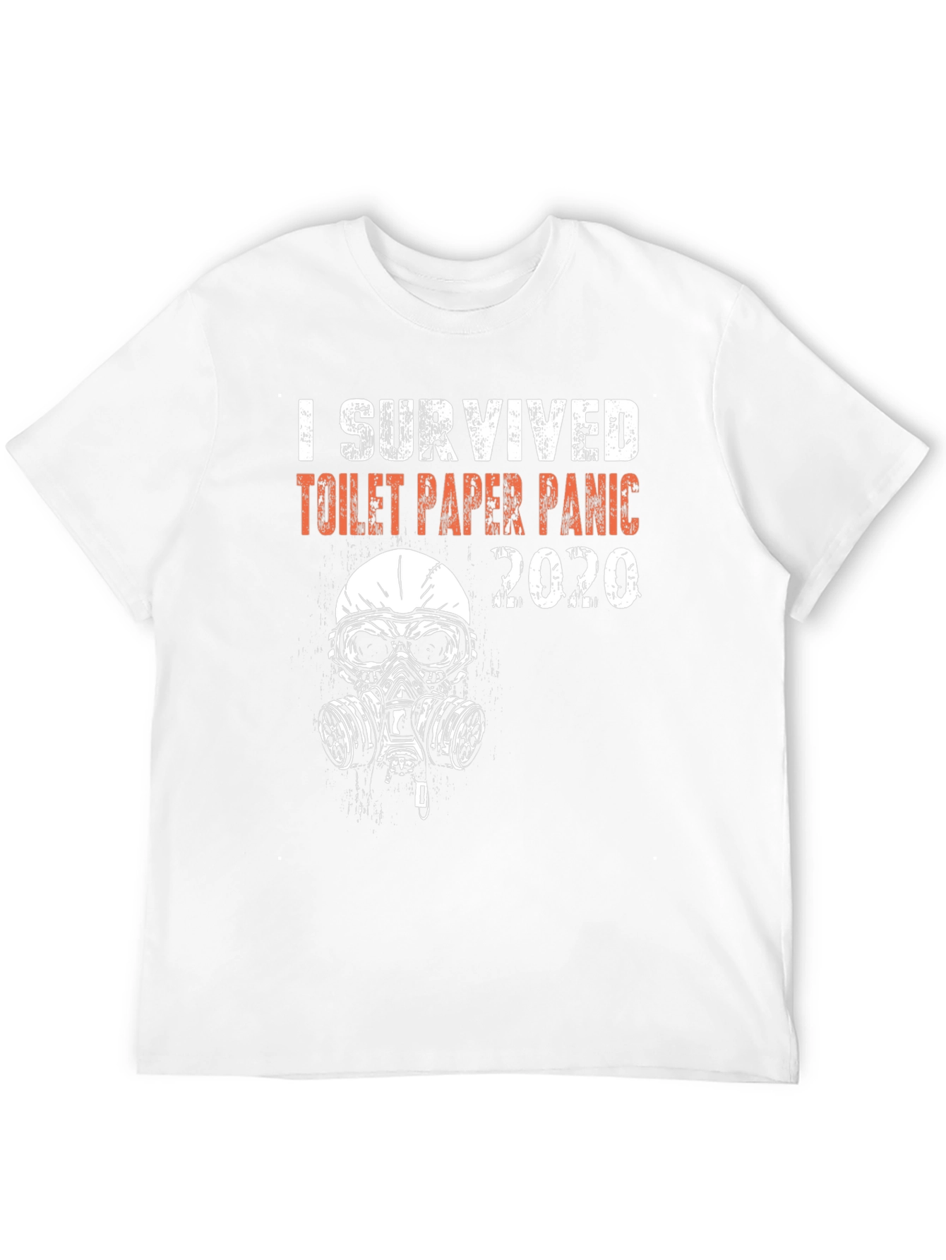 I Survived Toilet Paper Panic 2020 Graphic T-Shirt