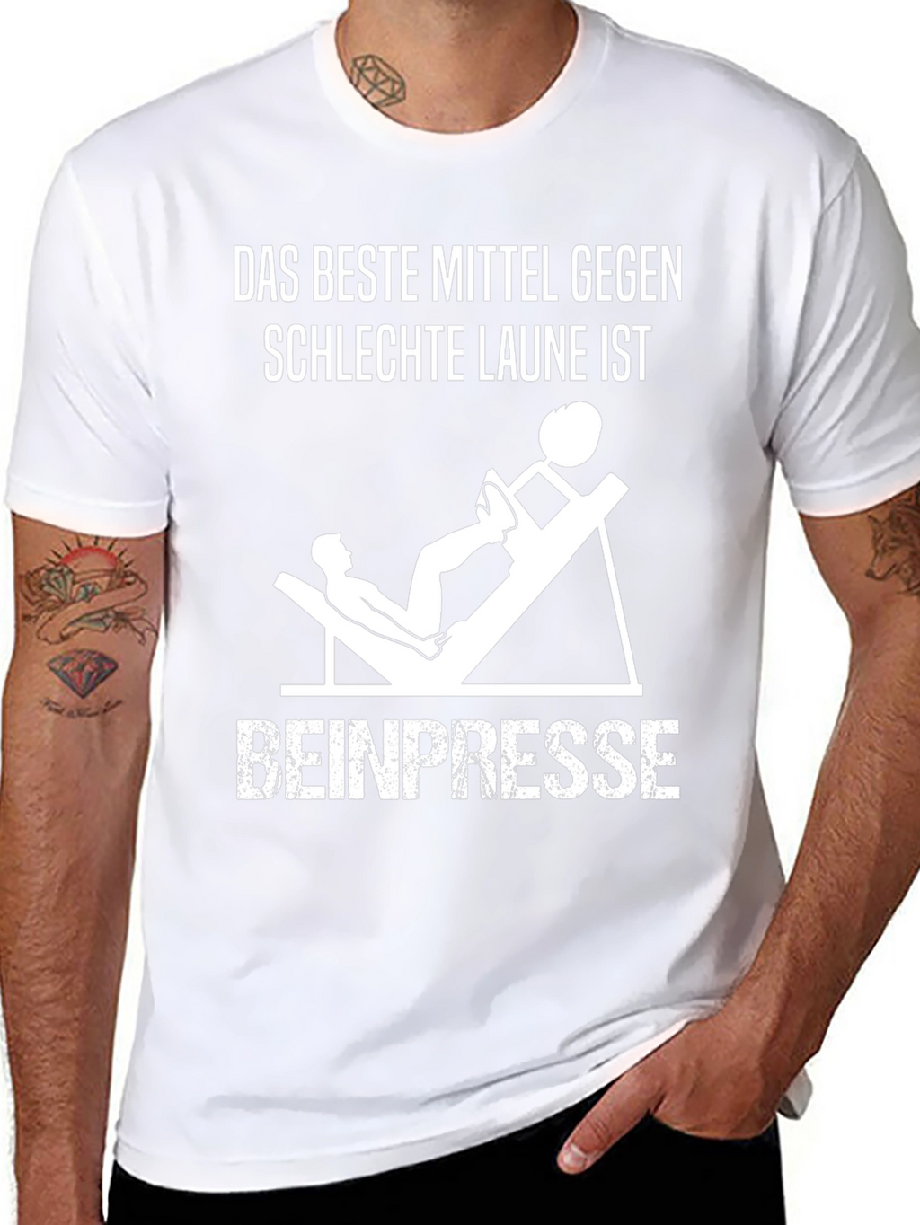 Das Beste Mittel Gegen Leg Press T-Shirt