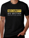 Security Big Brother Protection Squad Graphic Tee