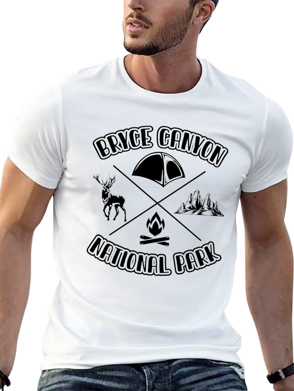 Bryce Canyon National Park Black T-Shirt