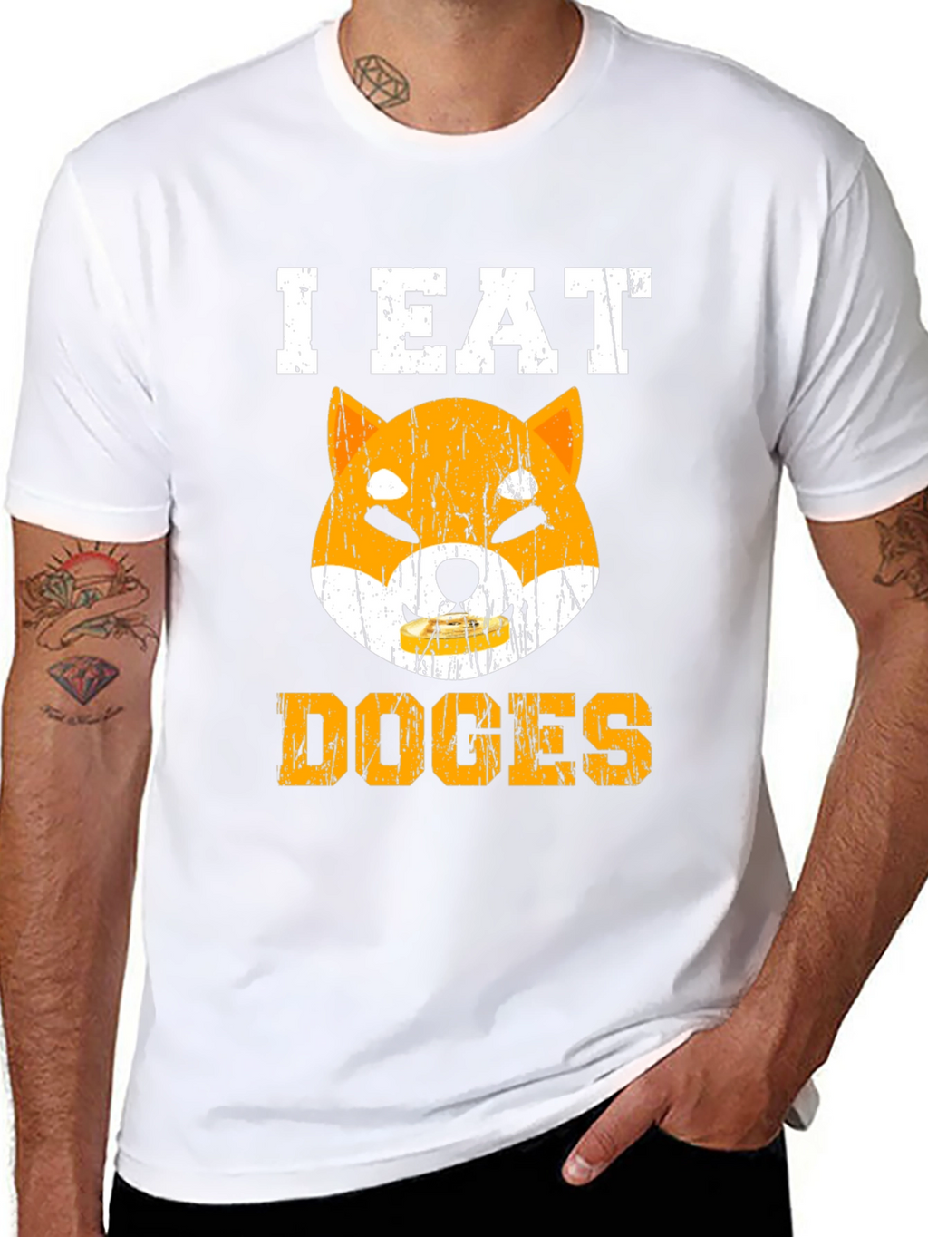 I Eat Doges Graphic Tee - Meme Shirt