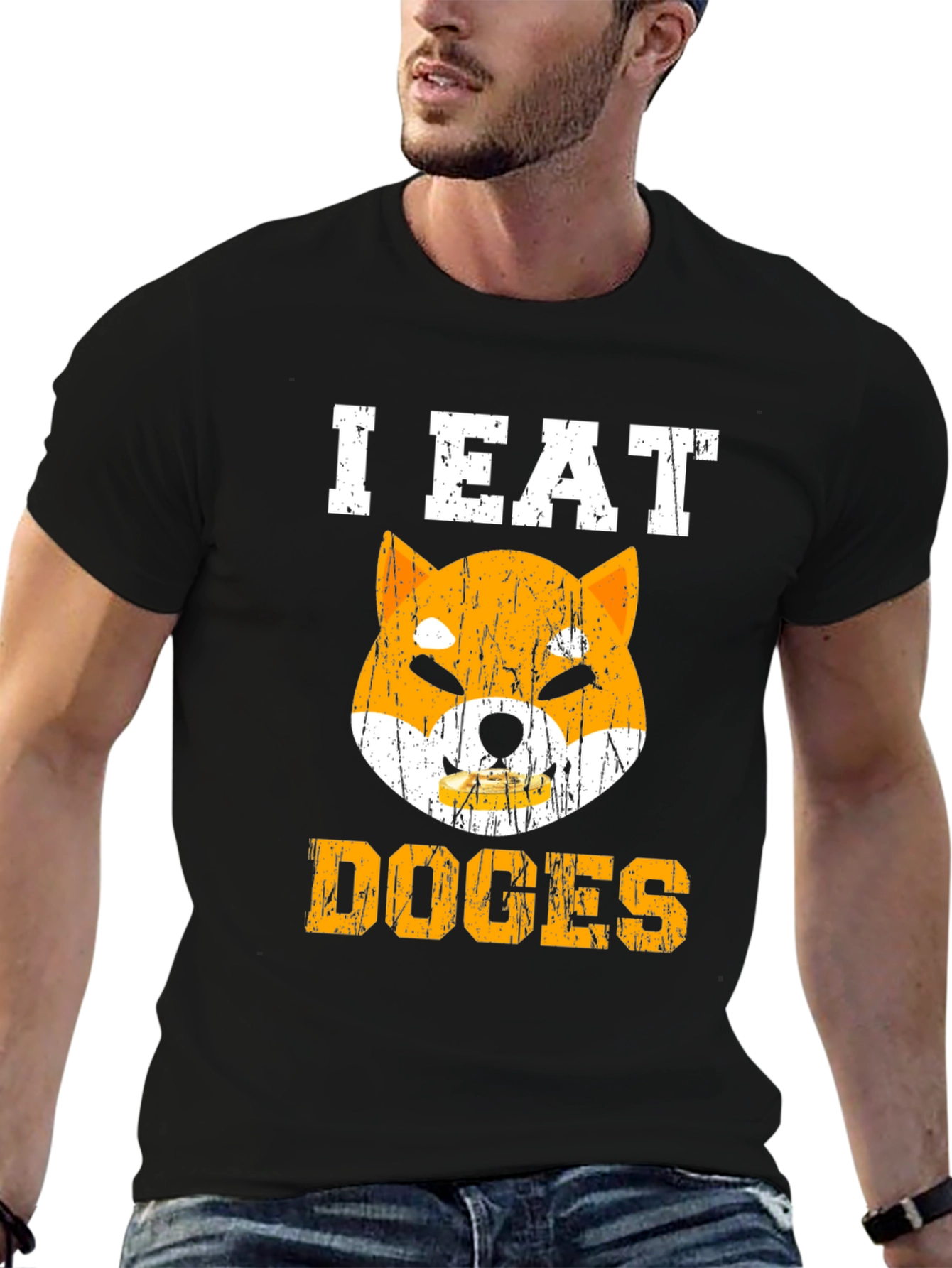 I Eat Doges Graphic Tee - Meme Shirt