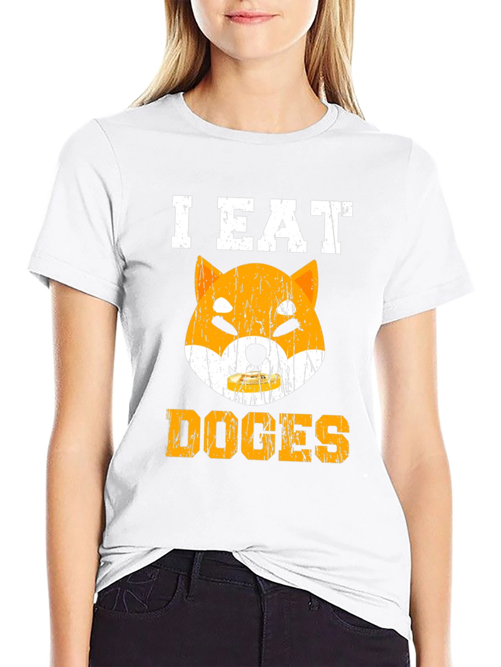 I Eat Doges Graphic Tee - Meme Shirt