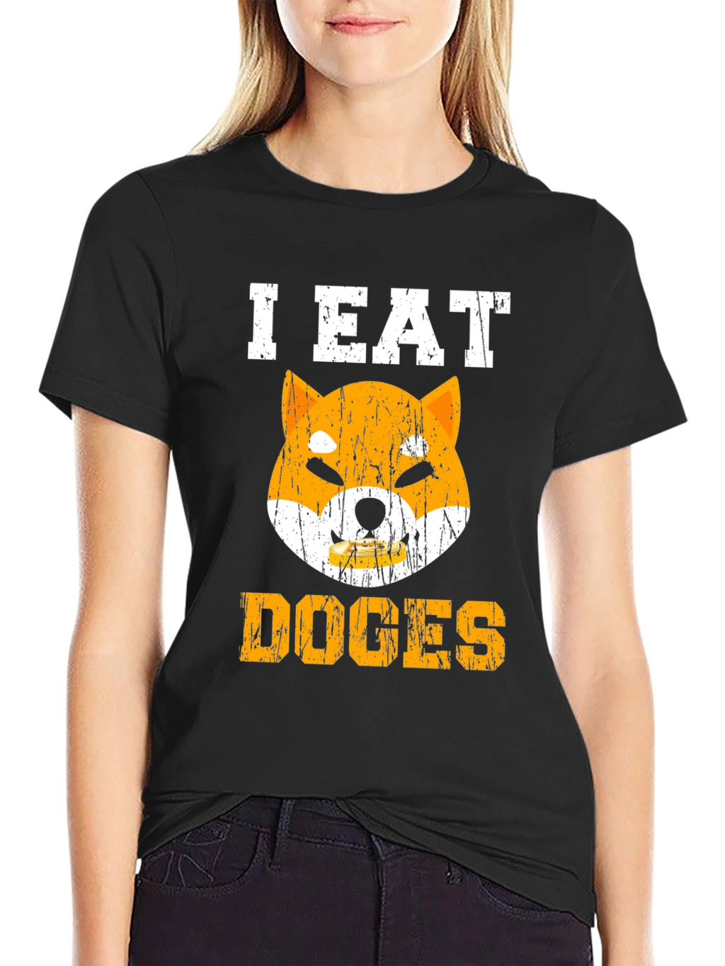 I Eat Doges Graphic Tee - Meme Shirt