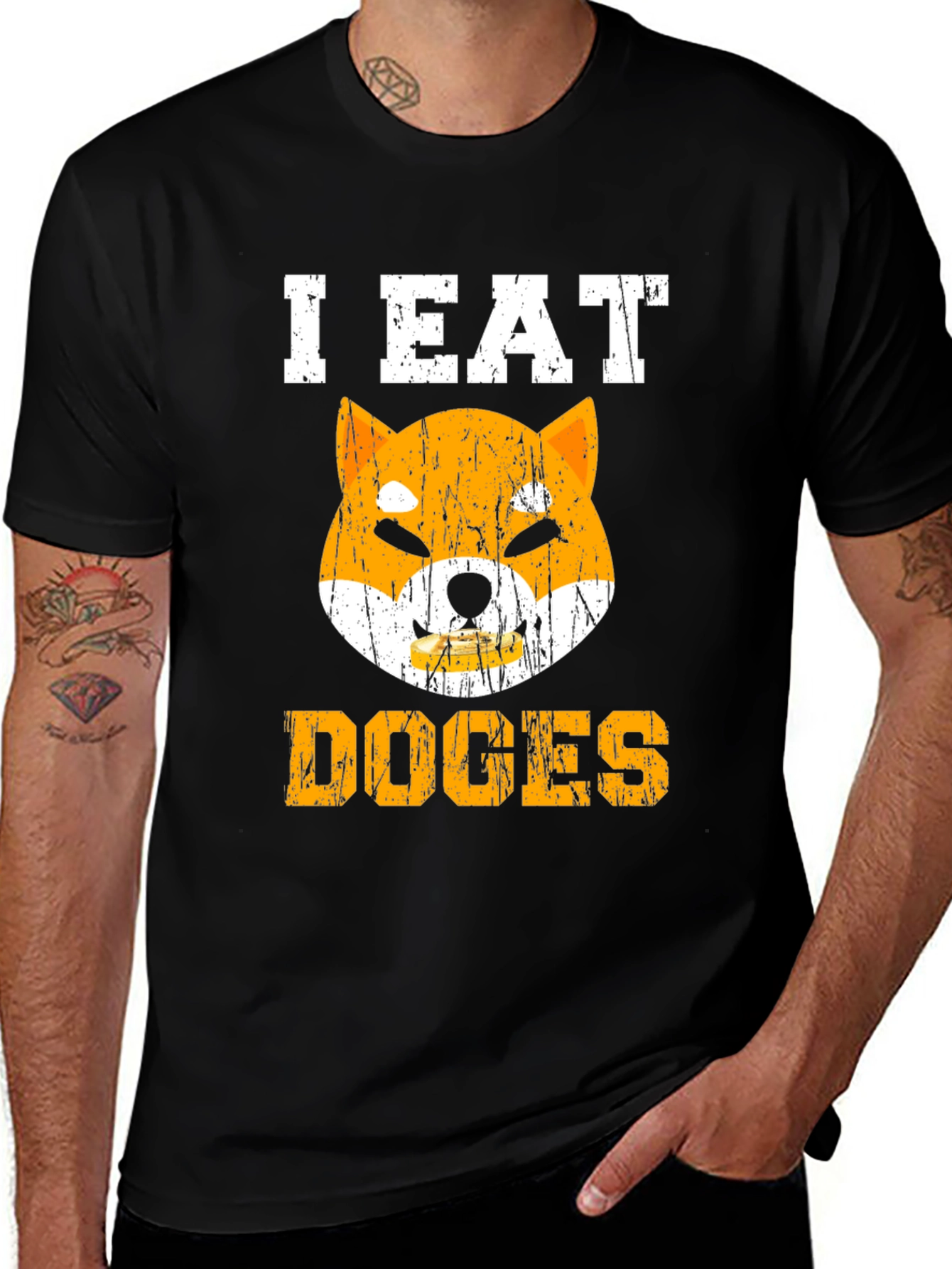 I Eat Doges Graphic Tee - Meme Shirt