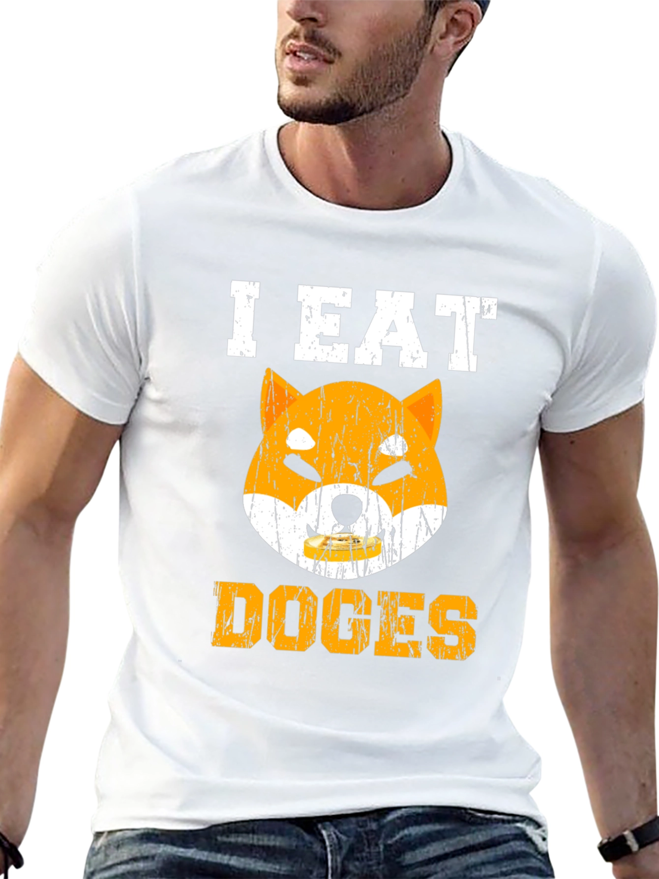 I Eat Doges Graphic Tee - Meme Shirt