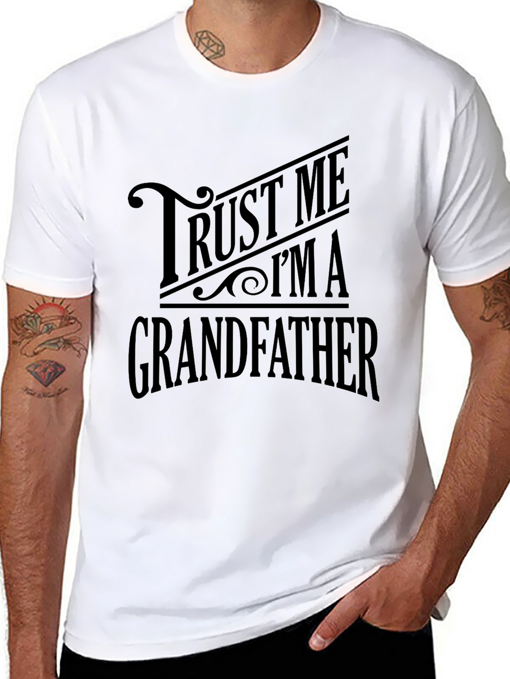 Trust Me Im a Grandfather Graphic T-Shirt