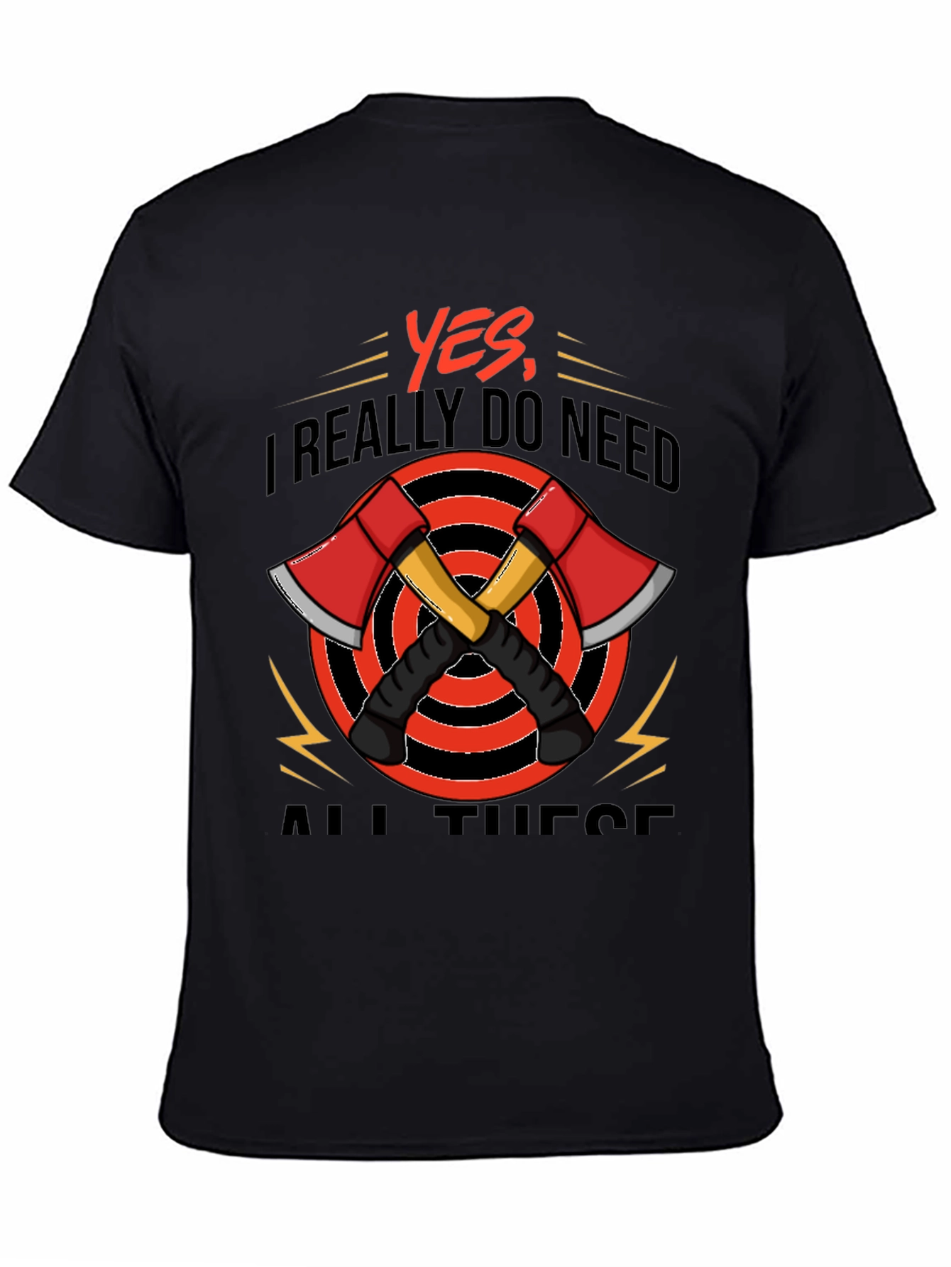 Axe Lover T-Shirt Firefighter Tee