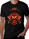 Axe Lover T-Shirt Firefighter Tee