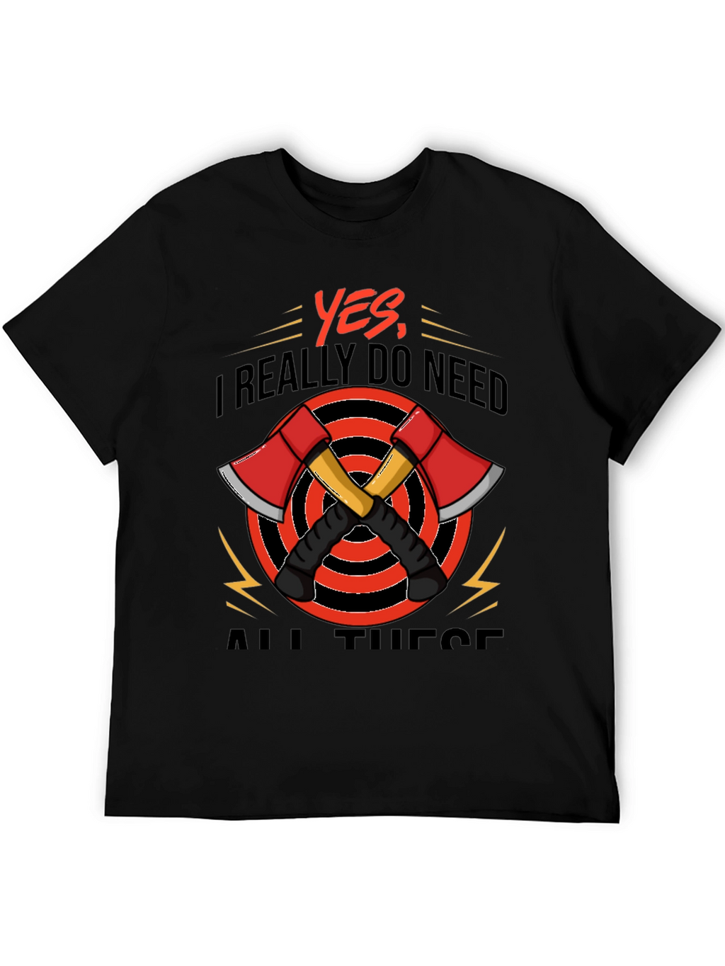 Axe Lover T-Shirt Firefighter Tee