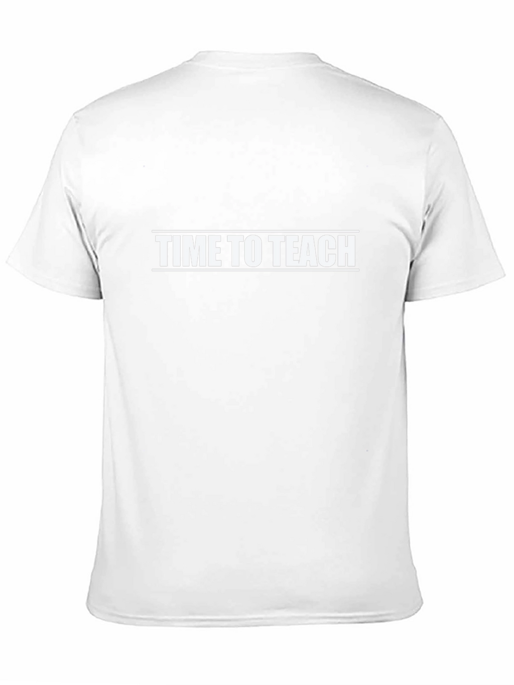 Time To Teach Black T-Shirt - Teacher Apparel