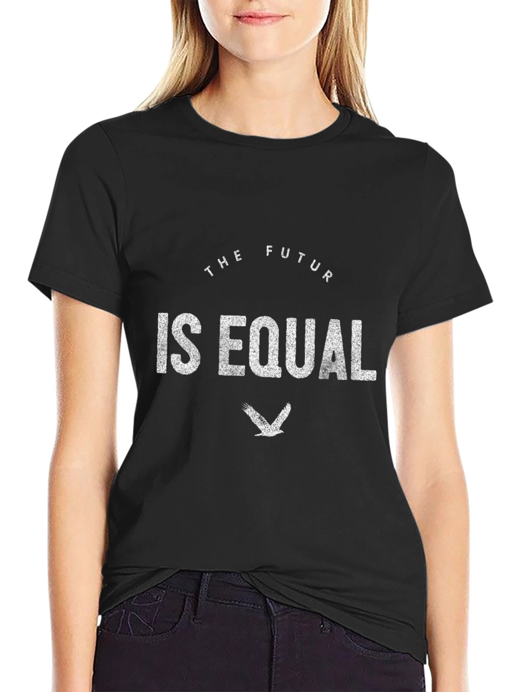 The Future is Equal Graphic Tee - Black
