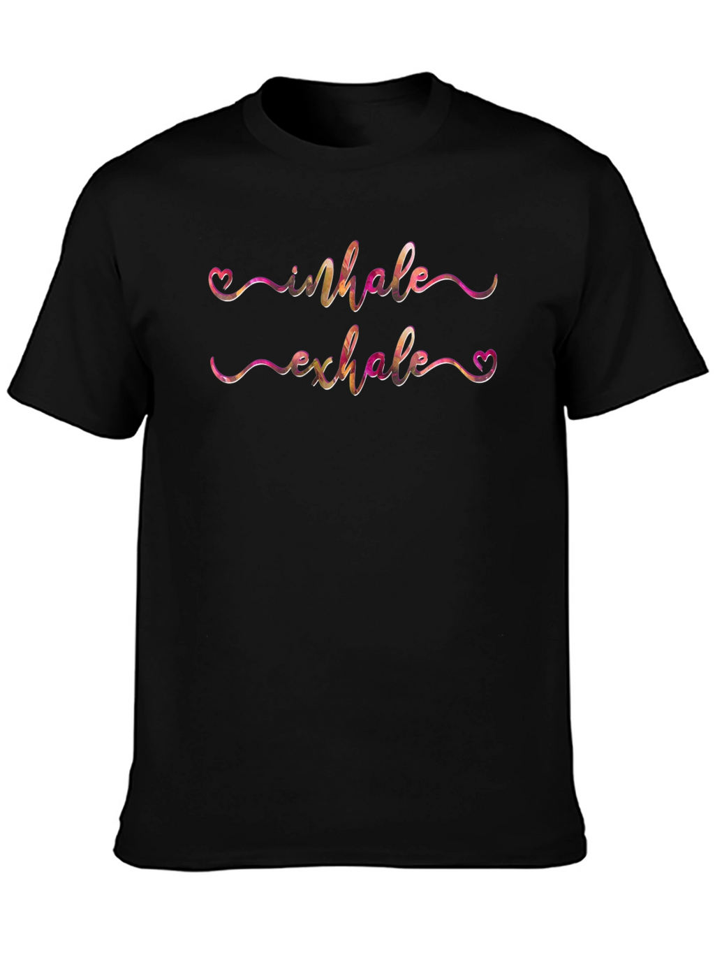 Inhale Exhale Graphic Tee - Relax & Breathe
