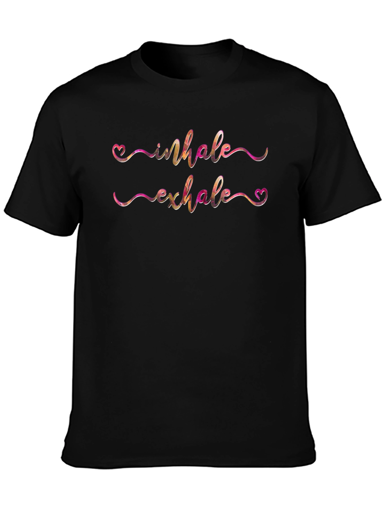 Inhale Exhale Graphic Tee - Relax & Breathe