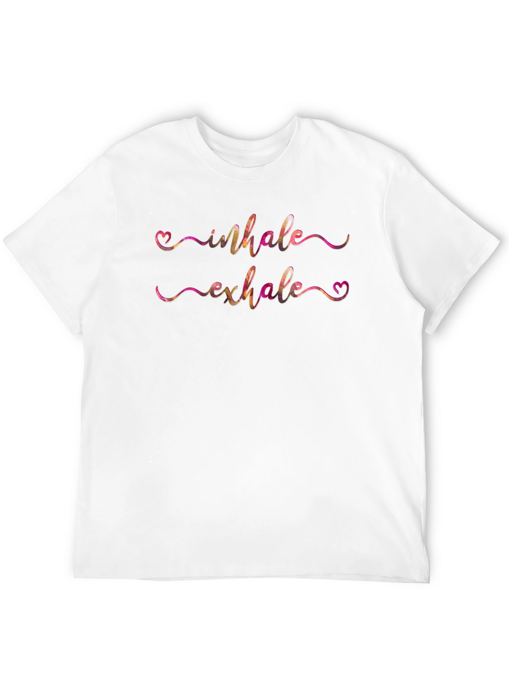 Inhale Exhale Graphic Tee - Relax & Breathe