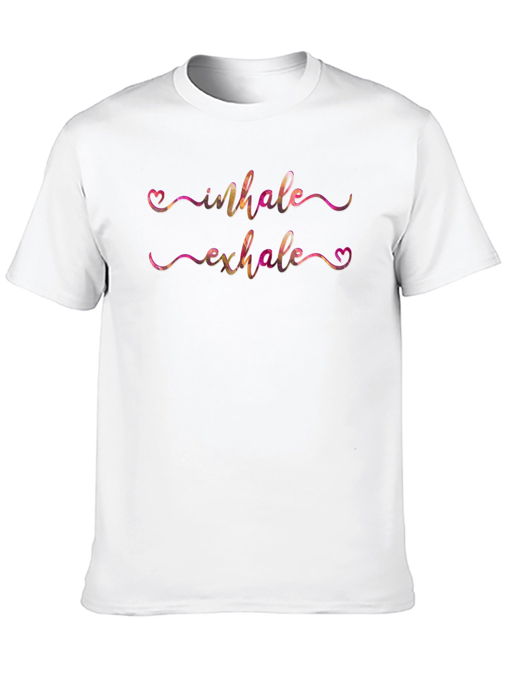 Inhale Exhale Graphic Tee - Relax & Breathe