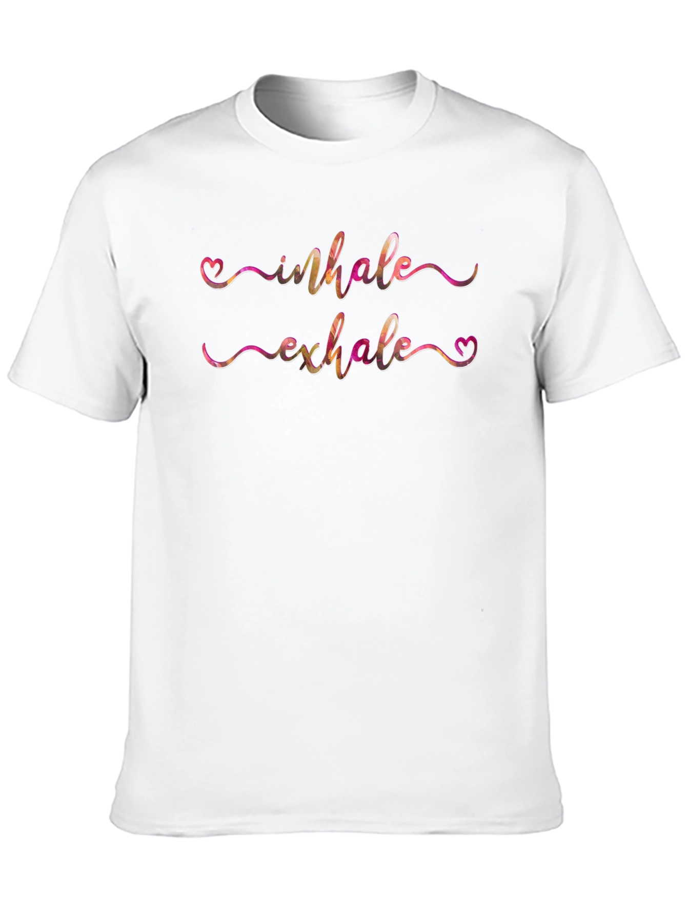 Inhale Exhale Graphic Tee - Relax & Breathe
