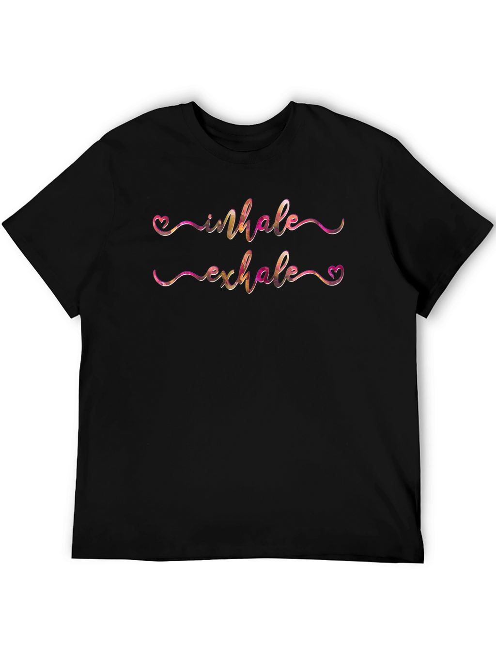 Inhale Exhale Graphic Tee - Relax & Breathe