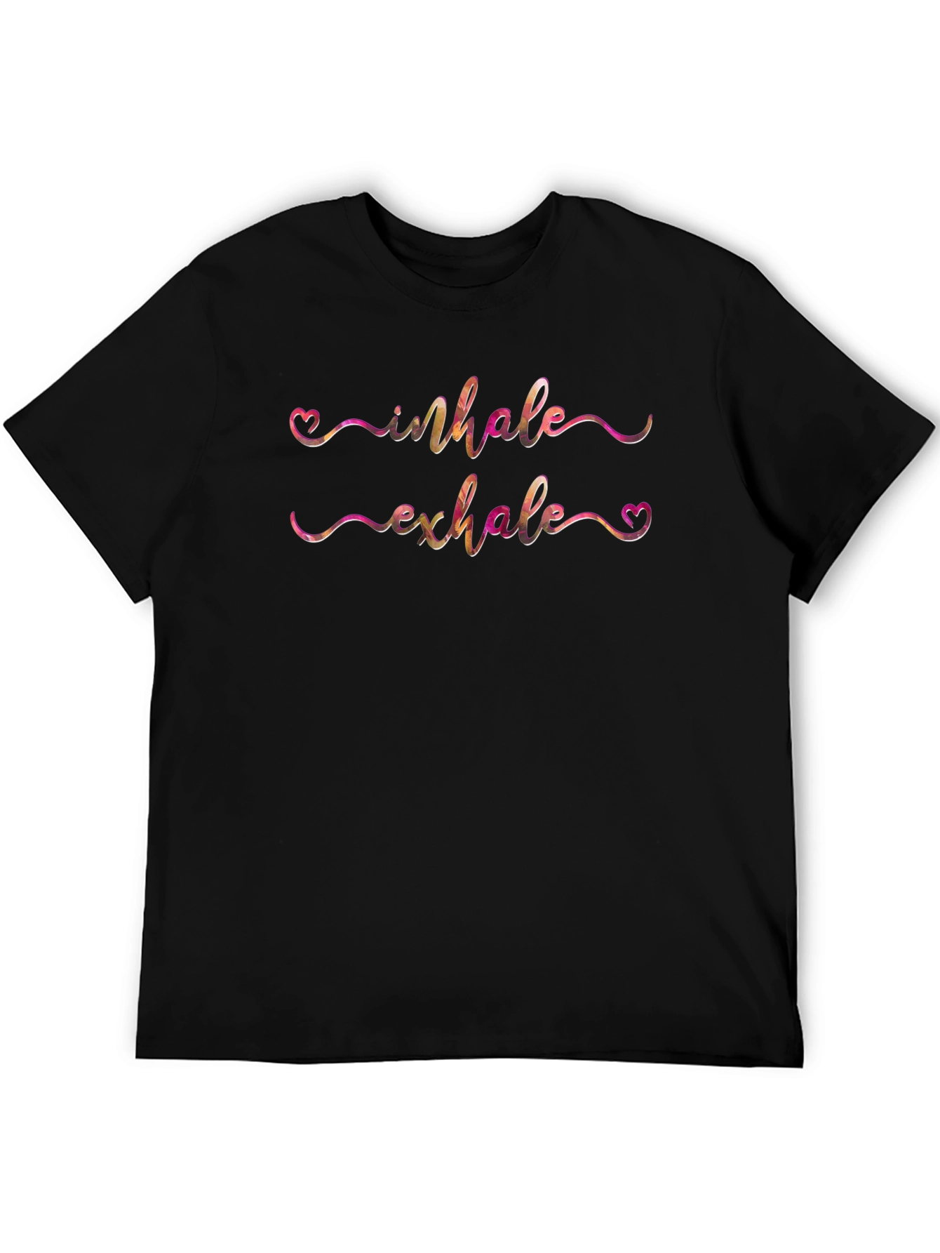 Inhale Exhale Graphic Tee - Relax & Breathe