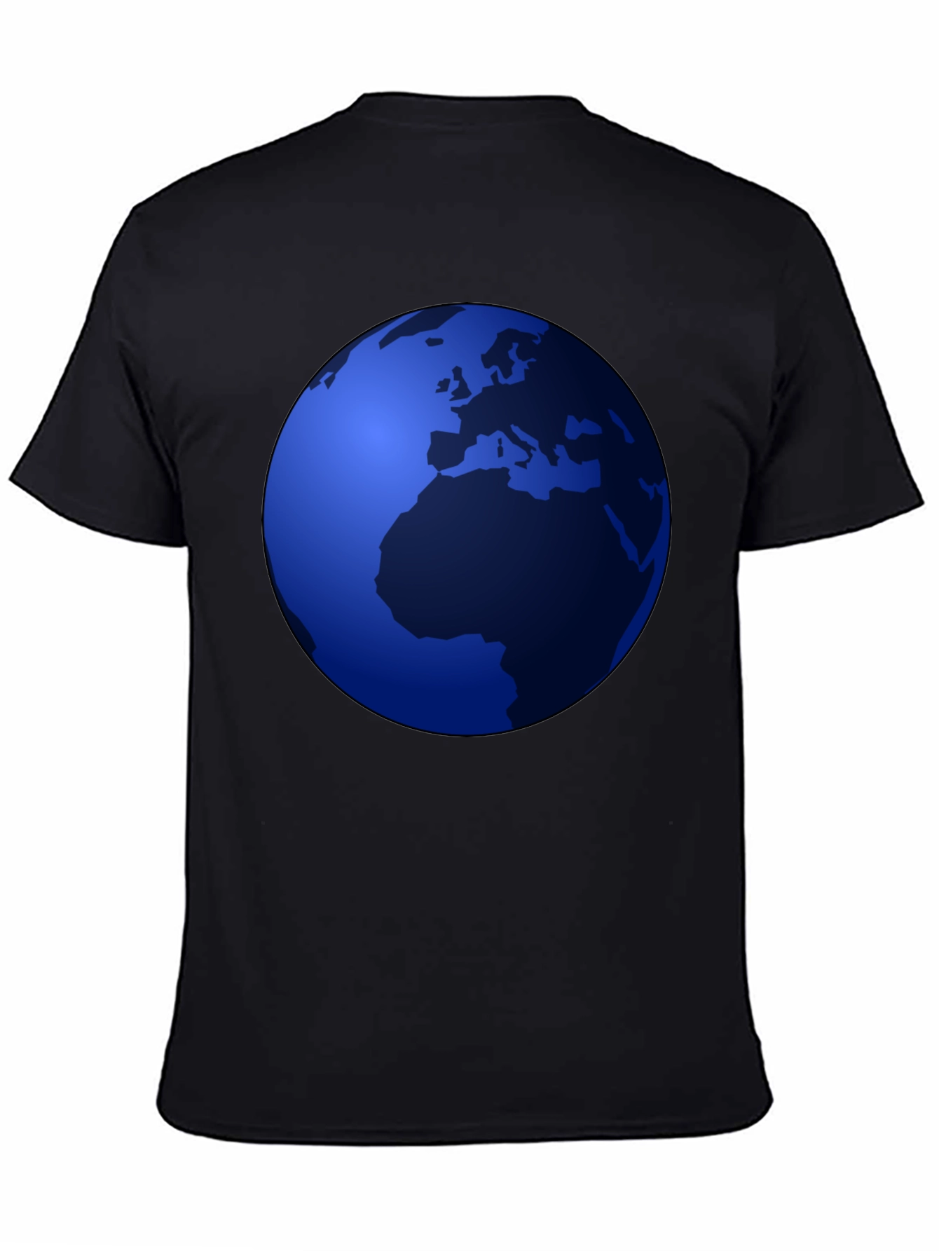 Earth Graphic Black T-Shirt - Show Your Love For Our Planet!