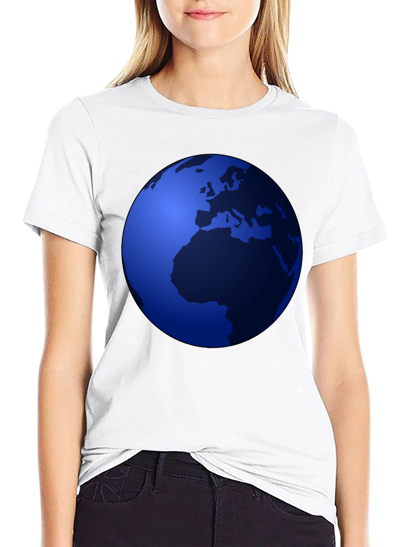 Earth Graphic Black T-Shirt - Show Your Love For Our Planet!