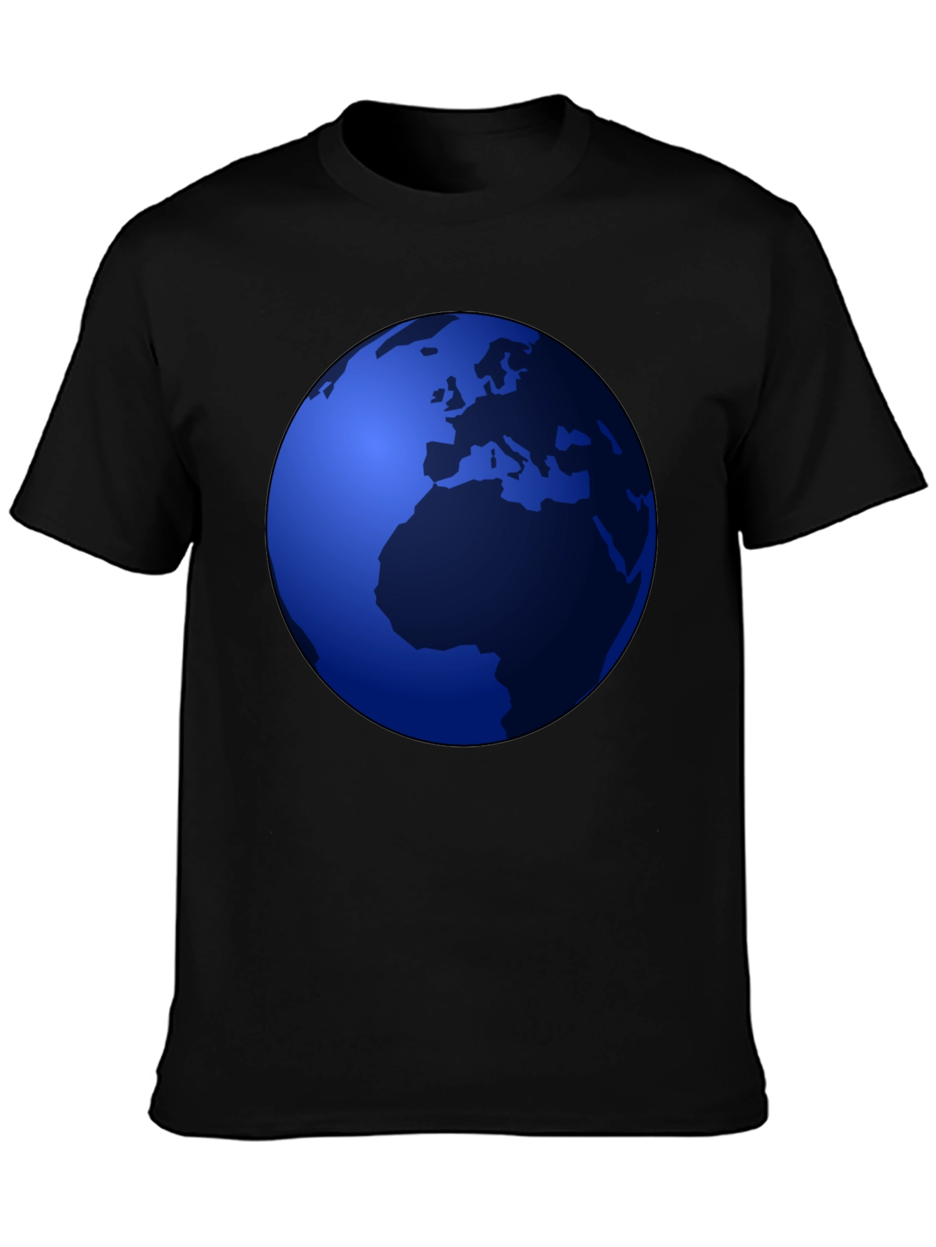 Earth Graphic Black T-Shirt - Show Your Love For Our Planet!